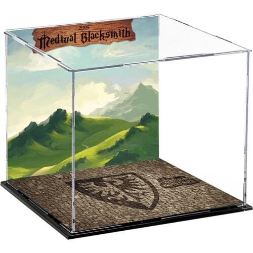 33 X 25 X 33cm Building Block Acrylic Display Box For 21325 Blocks Accessories ( Only Inclued Display Box ,No Block Kit )