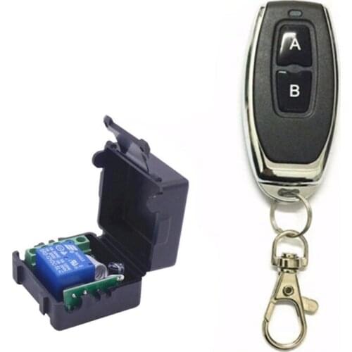 28EA Door Gate Car Diy 433Mhz DC 24V 1CH Relay Wireless Remote Control Transmitter Switch Receiver Module