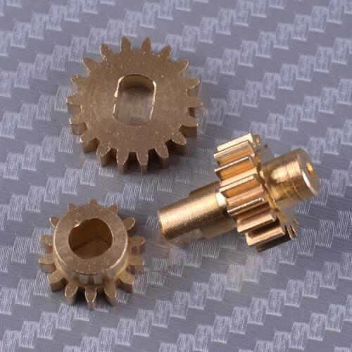 DWCX 3PCS 4E0857273D Screen Mechanism Lift Gear Kit Metal Fit for Audi A8 S8 MMI 2003 2004 2005 2006 2007 2008 2009 2010 2011