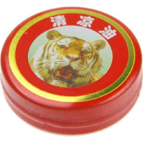 Chinese Red Tiger Muscle Massager Relax Essential Oil Balm Refresh Influenza Treatment For Cold Headache Stomachache Dizziness