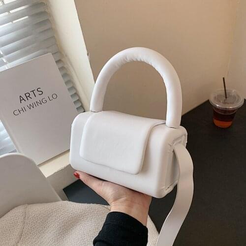 Fashion Shoulder Bag Retro womens crossbody bag Female Designer Leather white small simple cheap handbags 2021 womens bran