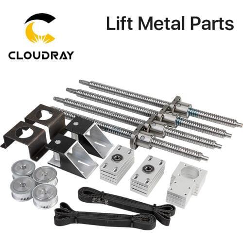 Cloudray motorized up and down table platform Lift Metal Parts for CO2 Cutting and Engraving Machine