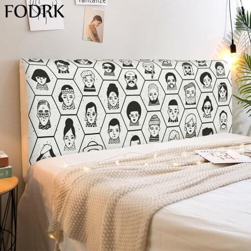 Bedding and Covers Headboard Fluffy Plaid Luxury Mattress Pad Double Blanket Elastic Fitted Sheet King Front Panel Multi-purpose