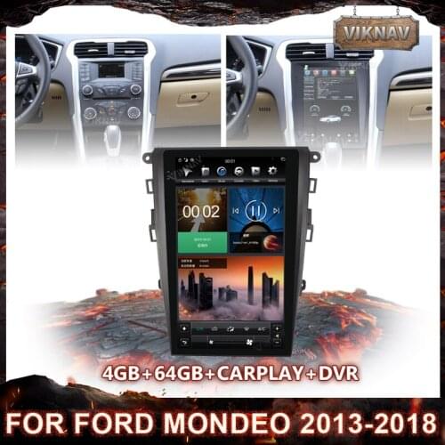PX6 13.6 inch For Ford Mondeo 2013-2018 Android multimedia Player Car Radio GPS Navigation Stereo autoradio Carplay Head Unit