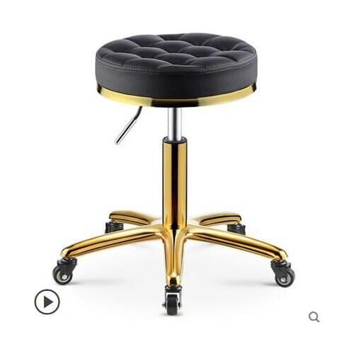 Beauty stool pulley beauty shop chair big work stool