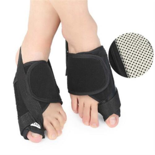 1 pair Foot Thumb Toe Posture Corrector Belt Tourmaline Foot Separate Belt Support Toe Orthopedic Brace Hallux Valgus Correction