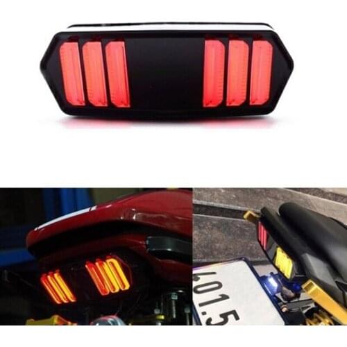 1pc MSX125 Motorcycle LED Tail Light Running Stop Brake Rear Turn Signal Indicator