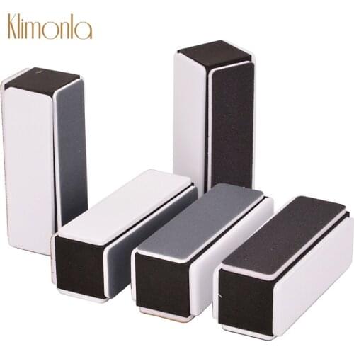 10Pcs/Lot Sponge Nail File 180-320-3000-3000 Grit Remover Nail Buffers Block White And Black Nails Polish Manicure Tools Salon