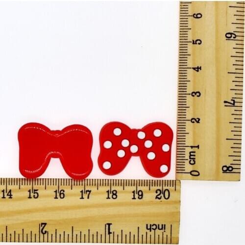 10PCS Bowknot Shaped Flatback Soft DIY Craft Charms Fit Bracelets/Clog/Phone Case/Hair Accessory Charms Handmade Decorations