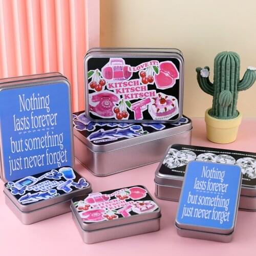 3 Pcs Fantasy Mini Cute Cartoon Candy Pill Lipstick Tin Storage Coin Box for Holding 3 Inch 4 Inch 5 Inch 6 Inch Photos