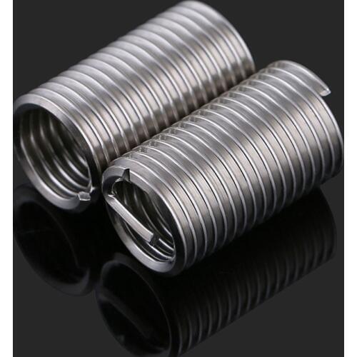 304stainless steel thread sleeve wire thread sleeve thread protective sleeve screw sleeve braces / M8-M14 10PCS