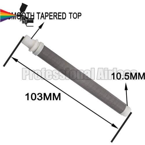 Airless Gun Filter 10pcs Push-In Type Gun Filter 30/50/100/150/200 Mesh for Wagner Airless Paint Sprayer Parts Sprayer Gun