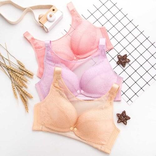 Maternity Nursing Bras Breastfeeding Bra 3PCS/LOT breathable No Steel Ring Pregnant Women Underwear Mummy Breast Bra