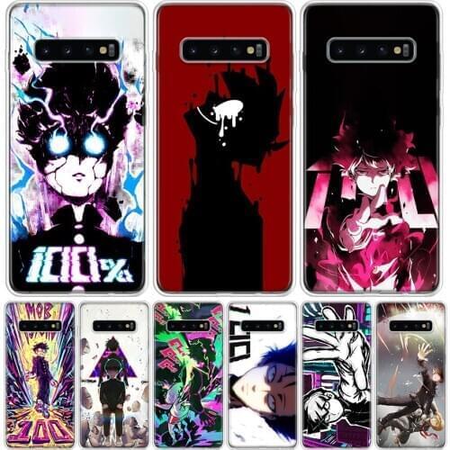 Mob Psycho 100 Anime Phone Case For Samsung Galaxy A50 A70 A30S A51 A71 A10 A20E A40 A90 A20S M30S A6 A7 A8 A9 Plus Coque