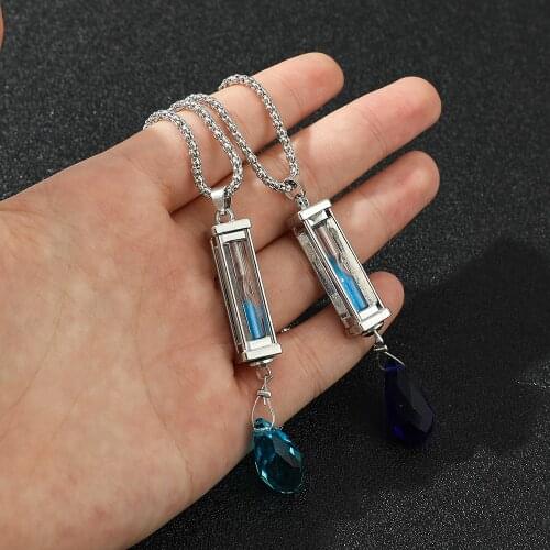 Fashion Hot Game Dota 2 High Quality Link Chain Necklace Aghanims Scepter crystal Necklace Pendant For Women Men Fans Gifts