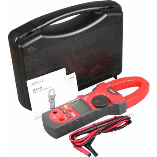 UNI-T UT208 1000A Digital Clamp MetersTemperature Measure Multimeter Auto Range Resistance AC DC Voltage True RMS
