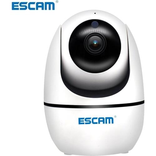 ESCAM PVR008 H.265 Auto Tracking PTZ Pan/Tile Camera 2MP HD 1080P Wireless Night Vision IP Camera