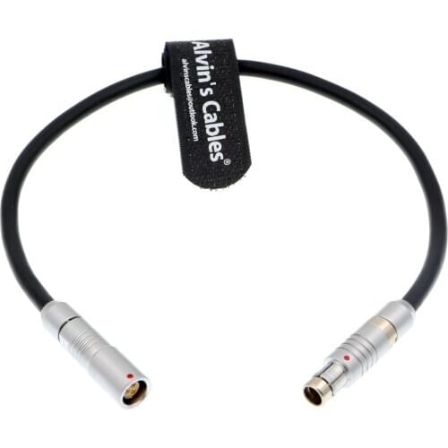 Alvins Cables Arri Run Stop Extension Cable 3 Pin Male to 3 Pin Female for ARRI WVT-1 Transmitter WVR-1 Receiver UMC-4 Controll