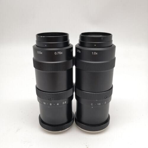 Used original KEYENCE/Keyence CA-LM0510 industrial zoom telecentric macro lens 0.5-1.0X