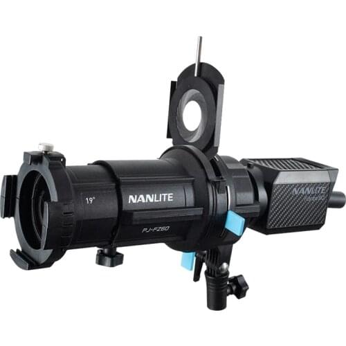 Nanlite Spotlight Mount Set 19 36 degree lighting modifiers projection for Nanlite 60 60B 60w Photography light
