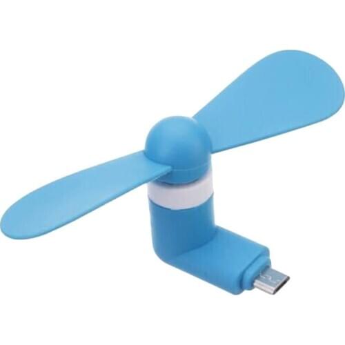 Summer Mini Fan Portable Mute OTG Micro USB Mobile Phone Desk Air Cooling Fan for Android xiaomi power Bank Fan