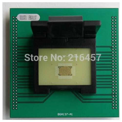 New U11371 FBGA137 Socket Adapter For UP818 UP828 Programmer ya