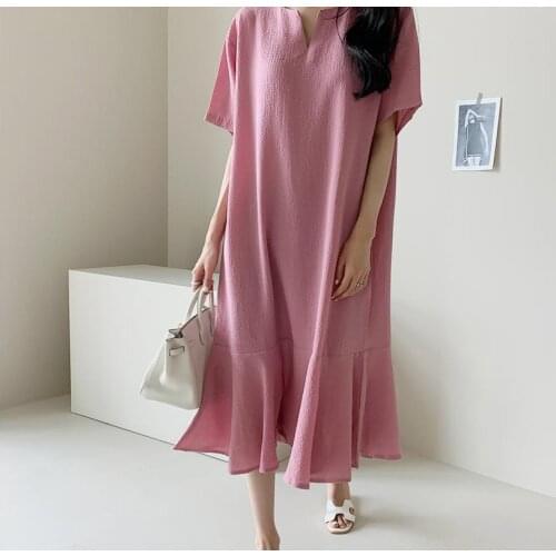Summer Women Dress 2021 Shirt Dress Long Evening Female Vintage Maxi Party Oversize Beach Women Dresses Casual Vestido Prom pure