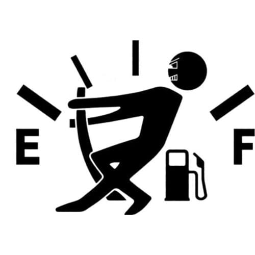 Car styling Sticker Funny Car Fuel Tank Cover Stickers for SsangYong rexton Great Wall H6 buick jeep grand cherokee