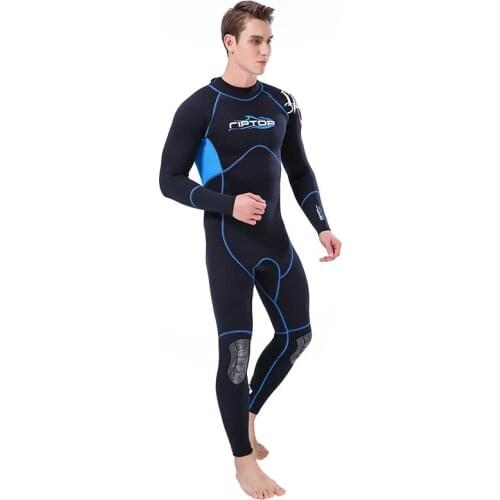 Unisex spearfishing wetsuit 3MM neoprene one piece diving suit Scuba snorkeling surfing suit men women winter thermal swimwear U