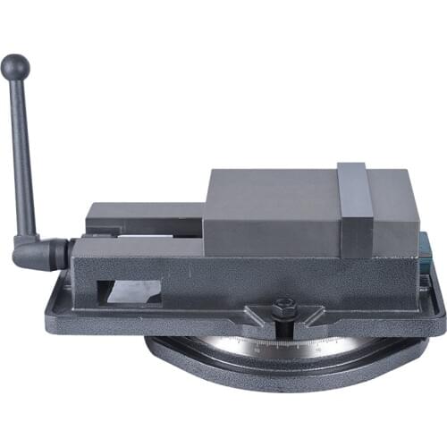 Milling machine heavy duty CNC precision vise, 6 inch, T tooth, machining center special angle fixed vise, with rotating base
