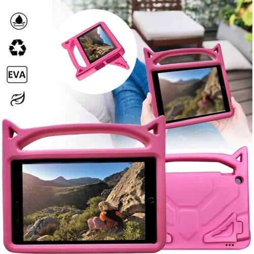EVA Tablet Protective Cover For Kindle Fire HD 10 Kids Edition Tablet Cases Covers Built In Bracket And Handle Protector