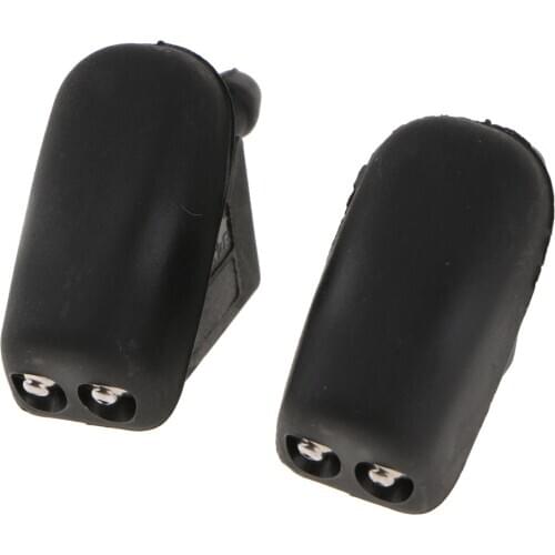 1 Pair Windshield Washer Fluid Spray Jet Nozzle for Ford Focus Mondeo S-MAX