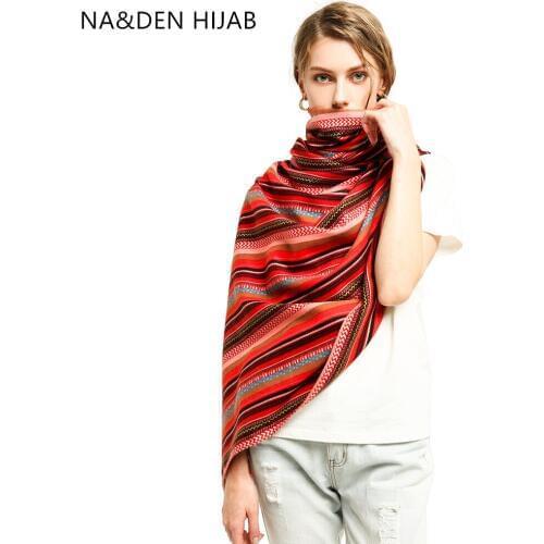 1PCS Fashion Viscose Striped scarves Islamic scarf Long muffler Hi-Q beach wraps Winter scarf Solid shalws Muslim hijab