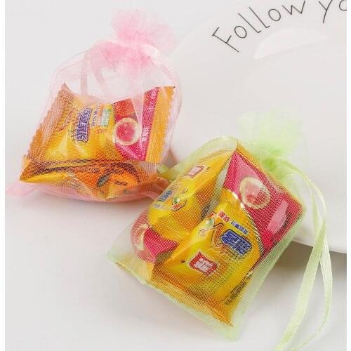 10pcs/lot Jewelry Gift Bag 7x9cm 9x12cm Jewelry Packaging Organza Bags Favor Wedding Party Christmas Gift Packaging Bags