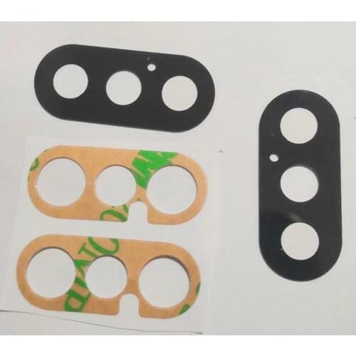 2pcs /Set Rear Back Camera Lens Glass Cover Replacement with Adhesive For iPhone X XS XS Max