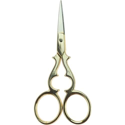 3.74" Stainless Steel Vintage DIY Gourd Shape Tailor Sewing Embroidery Scissor