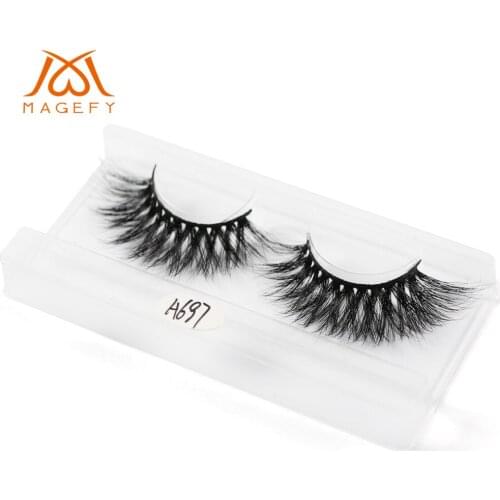 30pairs 25mm Real Mink Eyelashes False Eyelashes Crisscross Natural Fake lashes Makeup Volume 3D Mink Lashes Extension Wholesale