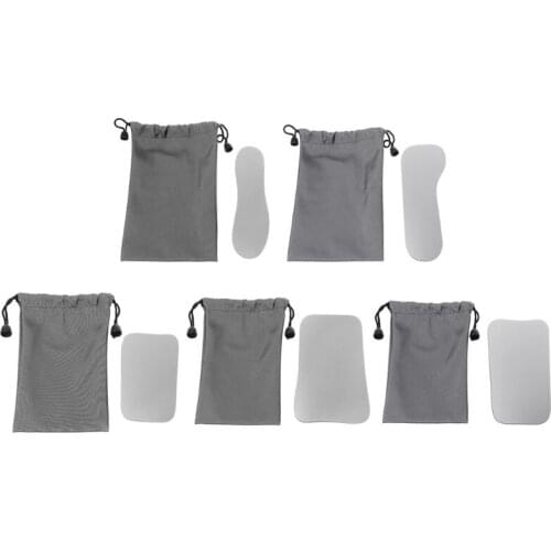 5 PCS/SET Dental Photography Double-Sided Mirrors Tools Glass Reflector Mouth Mirror