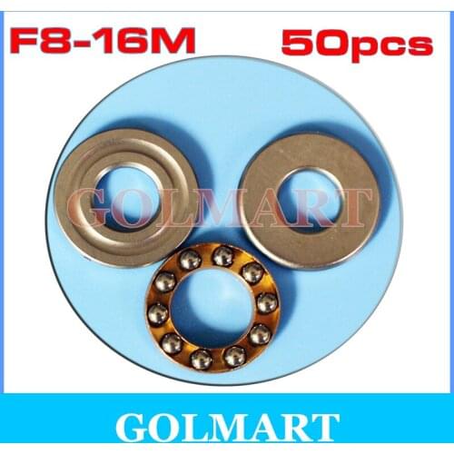 50pcs high quality RC Models Axial Ball Thrust Bearing F8-16M 8mm x 16mm x 5mm 8 x 16 x 5 mm