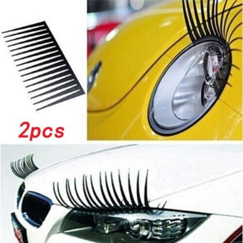 Vehicle-mounted false eyelash eyelash patch car headlights eyelash patch