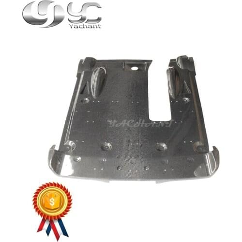 Car-Styling Carbon Fiber Rear Bumper Diffuser Fit For 2011-2015 R35 GTR NI Style Rear Diffuser Underboard with Fog Lamp Cutout