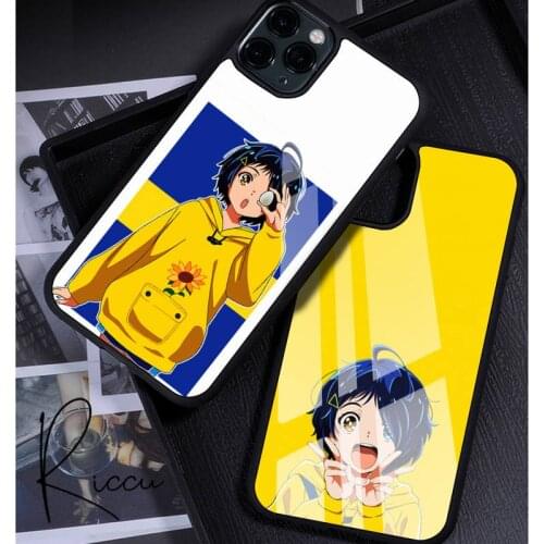 Wonder Egg Priority Ai Kawaii Phone Case Rubber for iPhone 12 11 Pro Max XS 8 7 6 6S Plus X 5S SE 2020 XR 12 Mini case