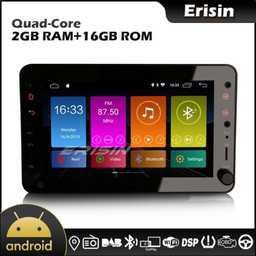 Erisin EU Warehouse 3020 7" Android 10.0 DAB CarPlay GPS DSP 4G TPMS Car Autoradio for Alfa Romeo Brera Spider 159 Sportwagon