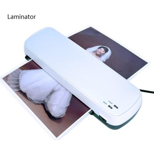 220mm width Photo Laminator Hot Cold Laminator Plastificadora Termolaminar Machine Laminating Speed 300mm/min Film Laminating QX