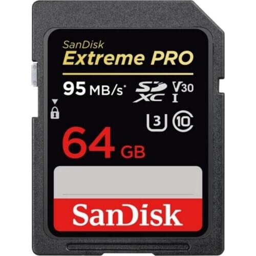 SD Card Super Speed SDXC Memory Card 64g Camera Card C10 95M/S Memory Card 4K High Definition