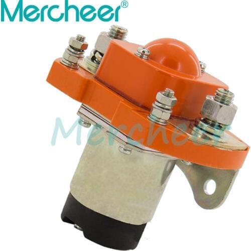 NO (normally open) 12V 24V 36V 48V 60V 72V 400A DC Contactor for motor forklift electromobile grab wehicle car winch ZJ400A