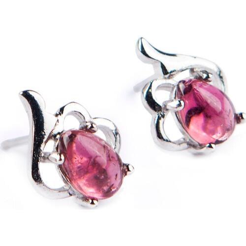 LIZIFANG Women's Silver Earrings