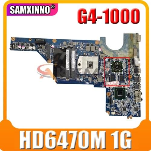 Akemy For 636372-001 HP Pavilion G4T-1000 G7 G7T-1000 G4 G4-1000 Laptop Motherboard APGA989 HM55 HD6470M 1G Test oK