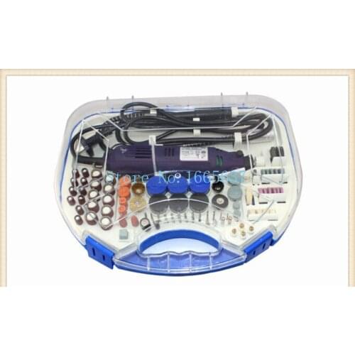 Copper 180W Electric Grinder + 211Pcs Electric Rotary Grinder Polish Sanding Tool Kit DREMEL ROTARY TOOLS,Jade Wood Carving