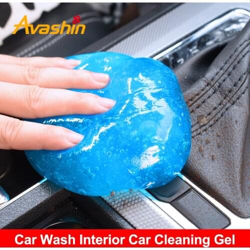 80g Cleaning soft rubber car supplies black technology car interior air outlet dedusting mud car cleaning sticky dust artifact